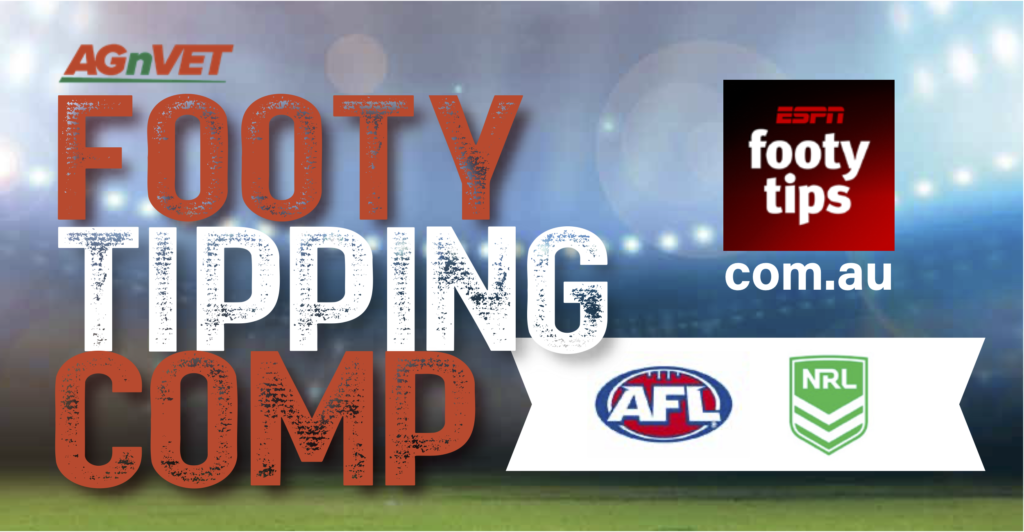 Ag NVet Footy Tipping 2024 Email header